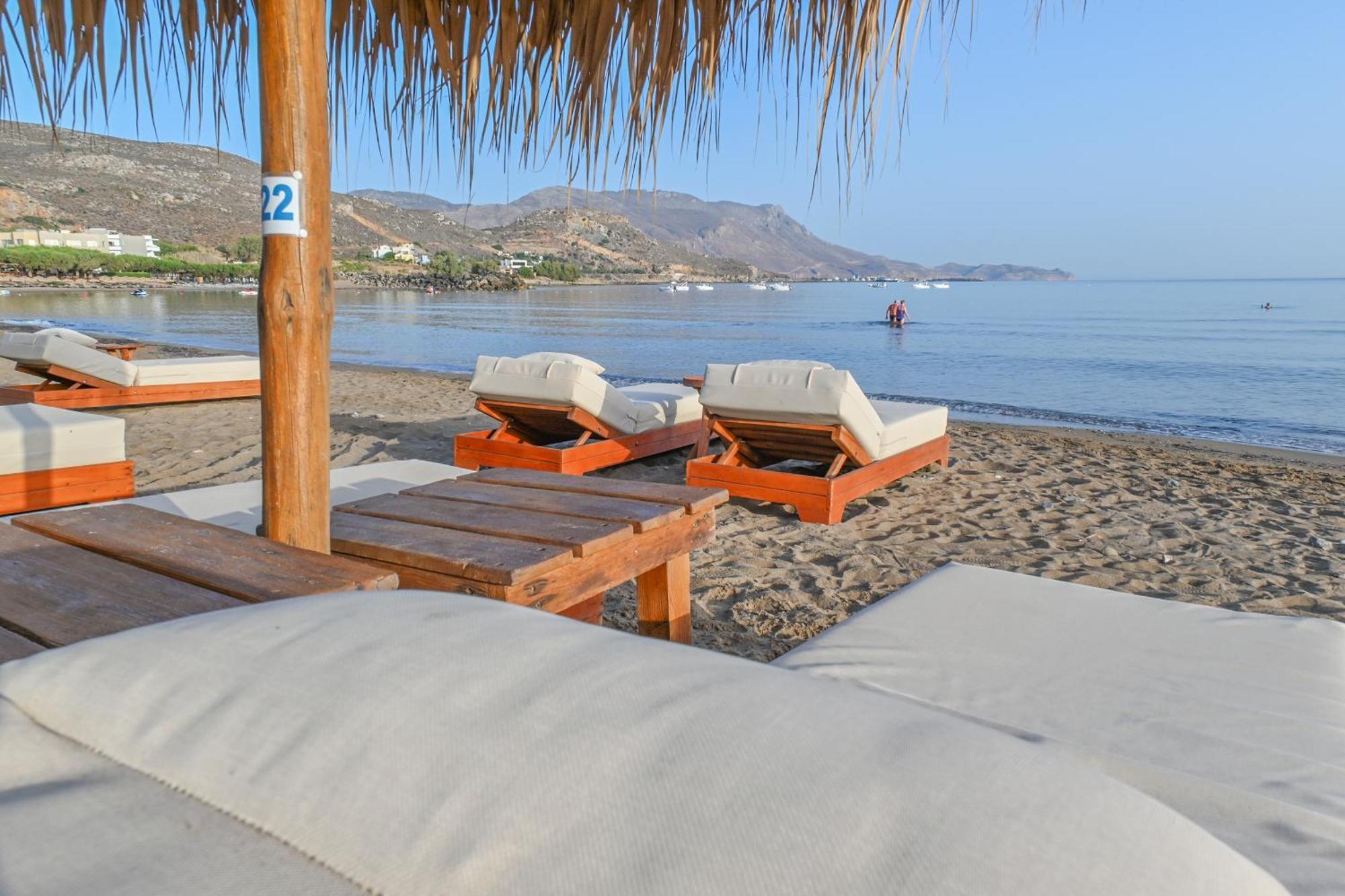 Maria Beach Hotel Kíssamos Eksteriør billede